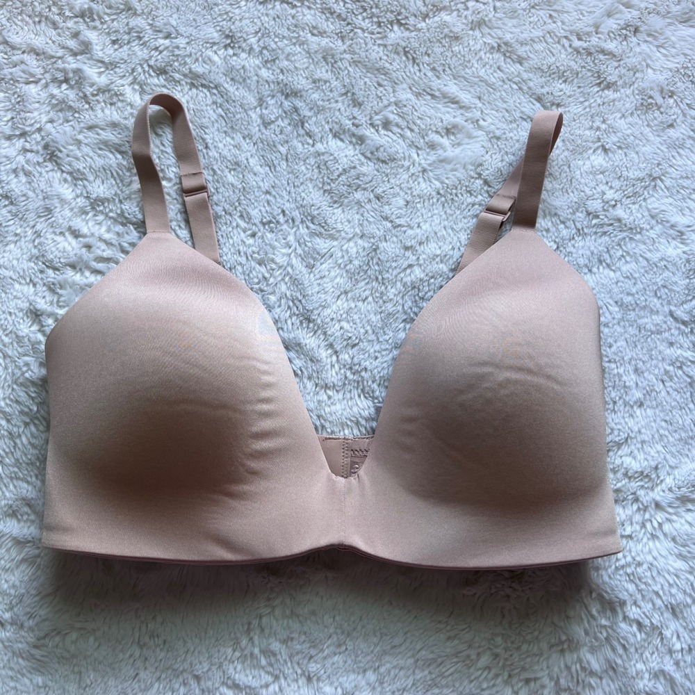 SKIMS Women's Fits Everybody Wireless T-Shirt Bra Clay Nude Size 34DD NWOT - Picture 1 of 10